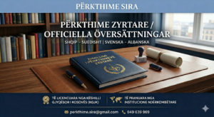 Përkthime Zyrtare Shqip ↔ Suedisht | Përkthime Sira