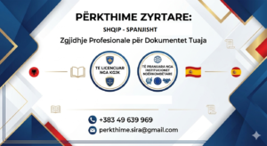 Përkthime Zyrtare: Shqip – Spanjisht